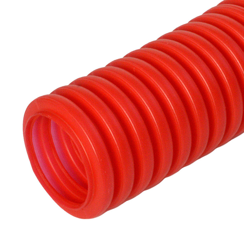 Гофротруба д. 40 мм, красного цвета (без зонда) бухта 50 метров MODUL от производителя