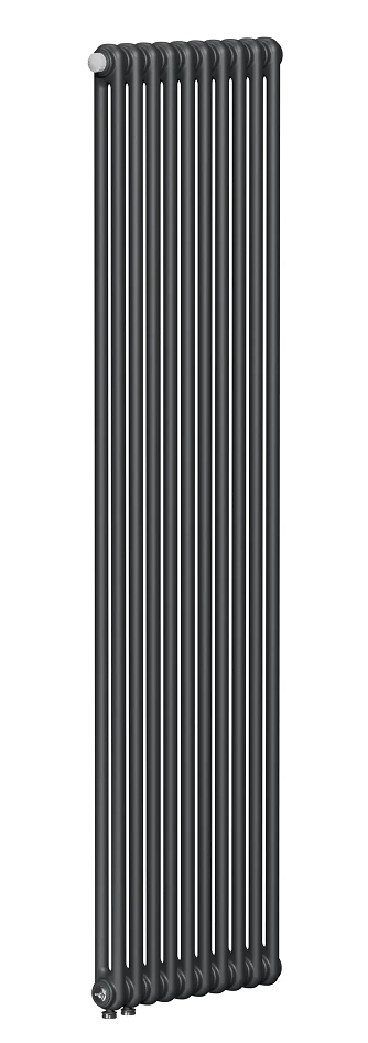 Стальной трубчатый радиатор RIFAR TUBOG VENTIL 2180/ 4 сек.н/п (Титан) от производителя